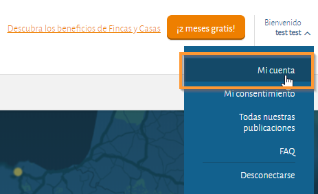 Pasos para registrarse en la web 5